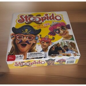 Stoopido Board Game NEW Sealed Outset The Game of 1000 Silly Faces 2–4 Players